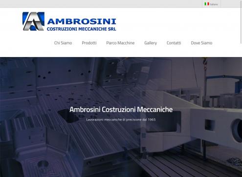 GBF costruzione sito web Ambrosini