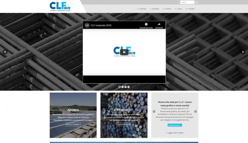 GBF Costruzione sito web CLF
