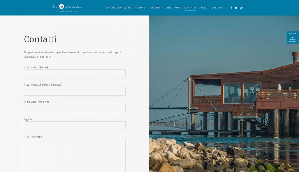 GBF Costruzione sito web In Marinetta