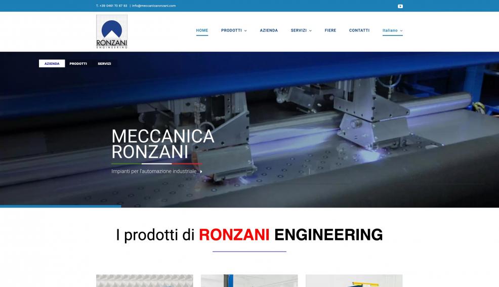 GBF - Web Design Meccanica Ronzani