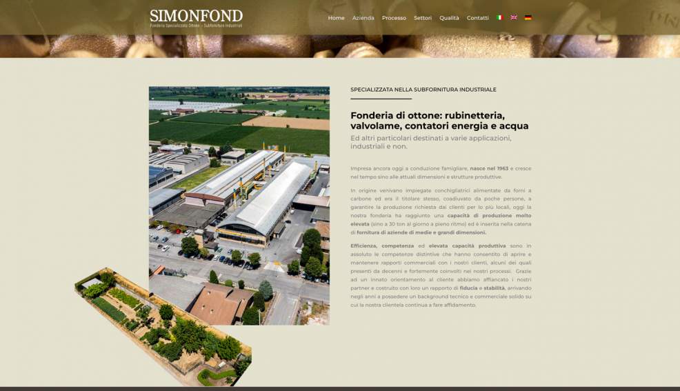 GBF - sito web Simonfond